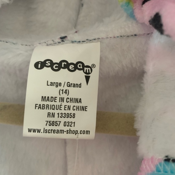 Kids Cozy Pink Leopard Romper/Pajamas Sizes Available: S/M/L - Picture 10 of 12